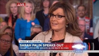 Sarah Palin Freaks Out on Live TV When Asked About Her Son's Arrest