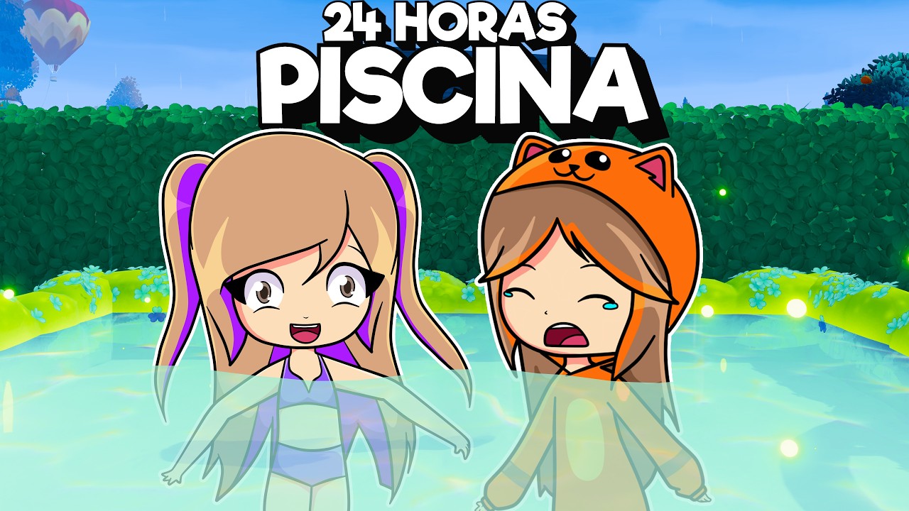 24 HORAS en la PISCINA con LYNA