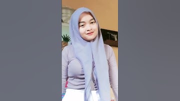 spesial tiktok cewek hijab manis viral #shorts