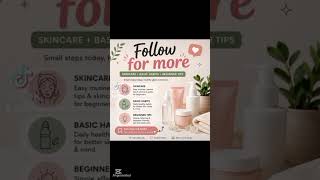 Beginner Skincare Guide Simple Routine + Healthy Skin Habits for Glow Up