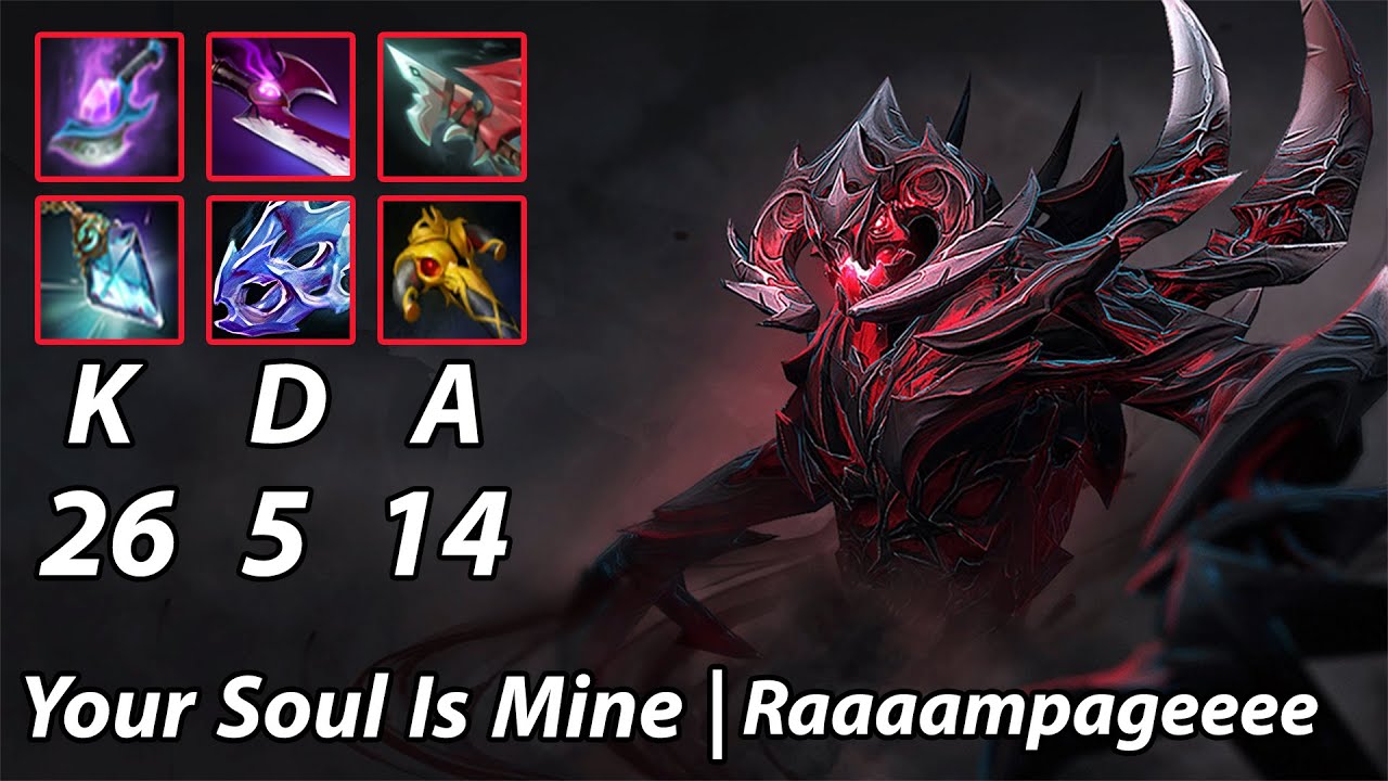 How To Play Shadow Fiend Dota 2 | sf pos 2 | 26 5 14