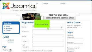 Joomla User - 01 - Register