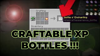 THIS IS HOW YOU CAN CRAFT XP BOTTLES IN MINECRAFT!!!