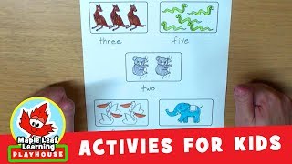 Counting Animals Coloring Activity for Kids | Maple Leaf Learning Playhouse screenshot 4