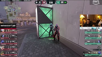 SEN Tarik Reacts to LOUD tuyz Famous Whiff at VCT !