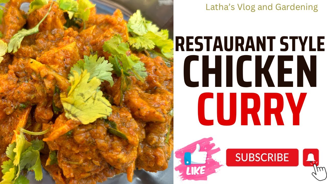 RESTAURANT STYLE CHICKEN GRAVY KERALA STYLE EASY CHICKEN CURRY YouTube