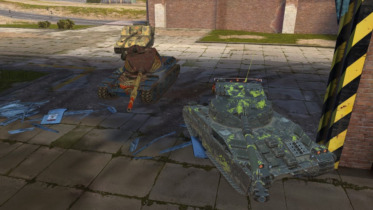 [WoT Blitz] A Pitched Battle in Ghost Factory Part. II (7207 DMG, Master) (T95E6)