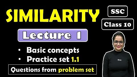 Similarity, lecture 1 | SSC Class 10 | Geometry Chapter 1 | Maharashtra state board | Maths Part - 2