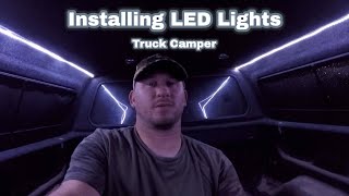 Installing LED Light Strips In My Truck Camper