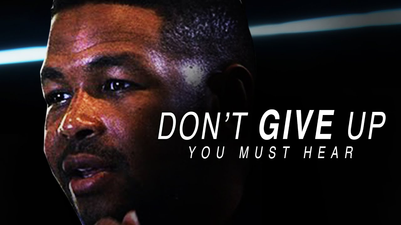 The Most Inspiring Speech EVER 2019   Never Give Up  Inky Johnson