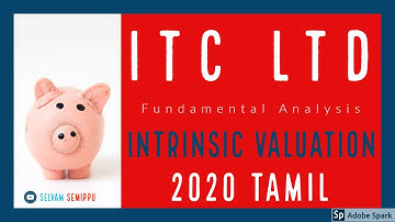 ITC  Intrinsic Valuation || DCF, EPV, Technical All 3 in 1 Tamil