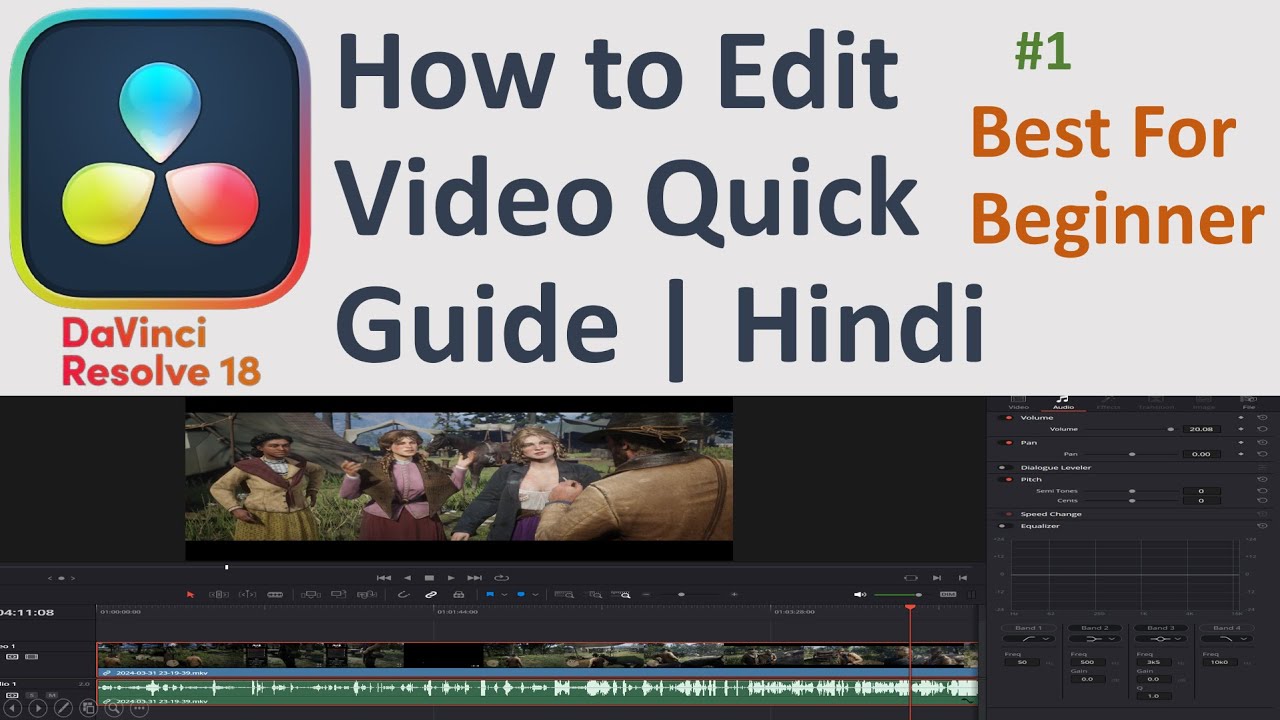 DaVinci Resolve 18 | How to Edit Video Quick Guide For Beginner in ...