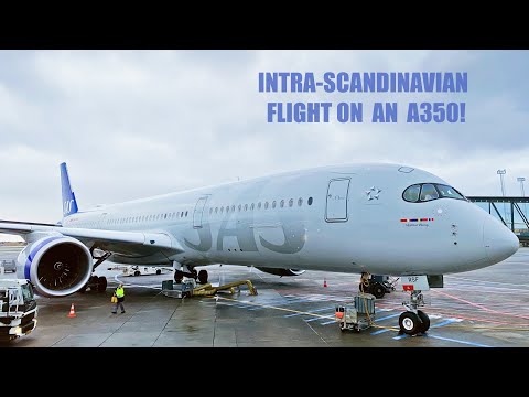 TRIP REPORT | SAS [SAS Go] Airbus A350-900 | CPH-ARN | SK408 - YouTube