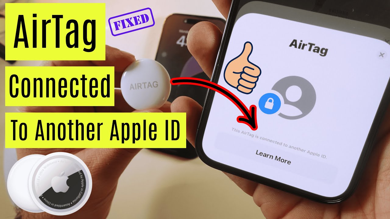 How to Fix AirTag is Connected to Another Apple ID in 2026! Here's Solution