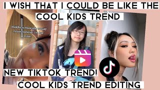 Cool kids trend tutorial | I wish i could be like the cool kids tiktok & reel trend tutorial