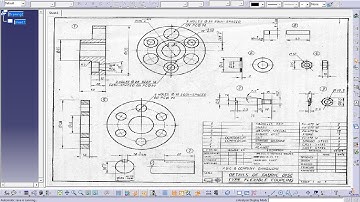 Catia V5 Tutorial|Inserting Frames and Title Block Automatic(ISO & 3rd Angle)|Beginner