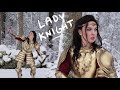 Wonder Woman but make it "Lady Knight"