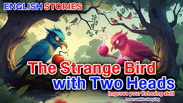 The Strange Bird with Two Heads  | English Stories | Improve Your Listening Skill