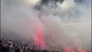 BAD GONES OLYMPIQUE LYONNAIS 🇫🇷 AMAZING ATMOSPHERE #olympiquelyonnais #ultras #football #supporters