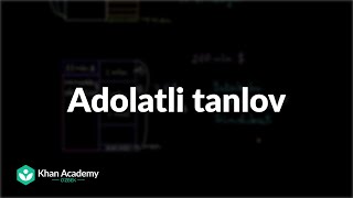 Adolatli tanlov | Statistika va ehtimollar nazariyasi