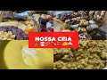 PREPARANDO NOSSA CEIA | RECHEIOS PARA MASSAS | BACALHAU | FAROFA DE BANANA | MESA DE FRIOS E MAIS