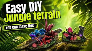 Easy DIY Jungle terrain