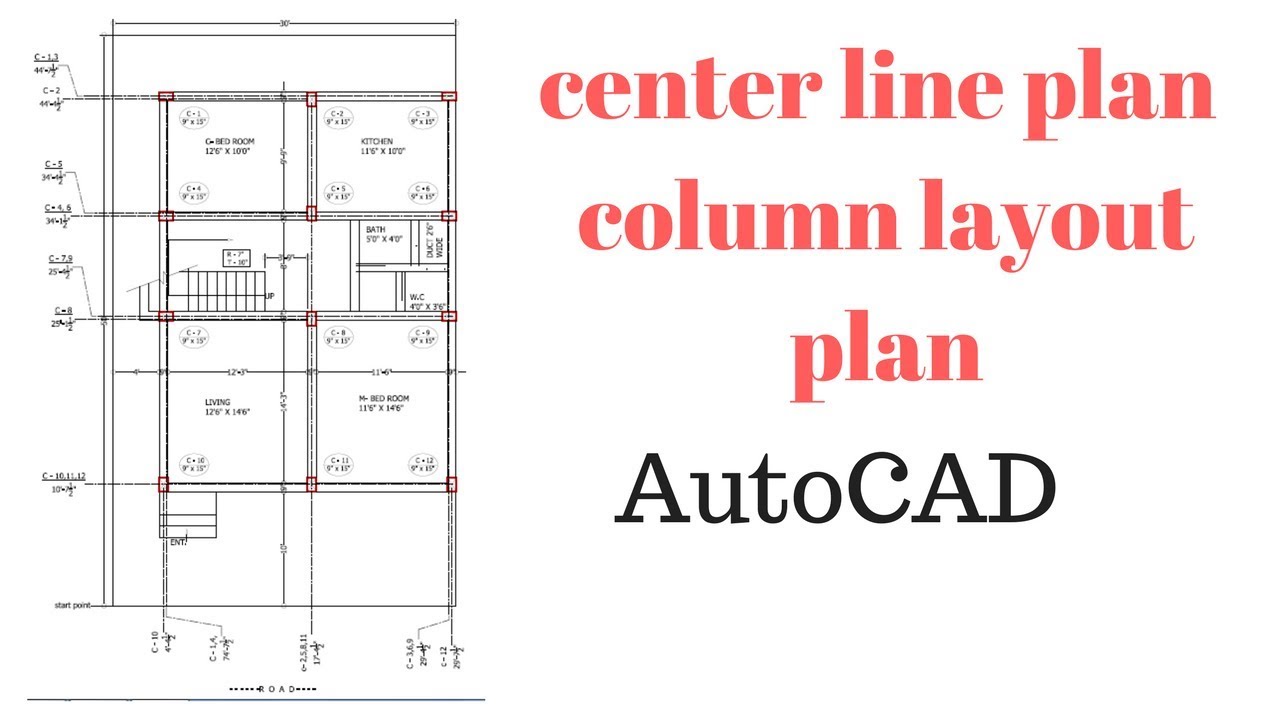 Center line AUTOCAD. Plan column image. Radial column Plan. Columns in the Plan. Lines plan