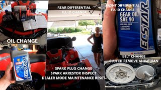 ATV Maintenance All Fluid Change - Suzuki King Quad ATV | FULL SHOP VERSION