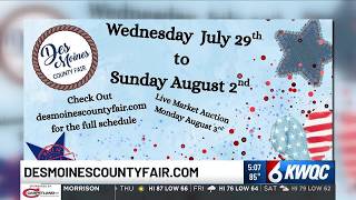 Des Moines County Fair underway