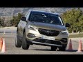 Opel Grandland X 2018 - Maniobra de esquiva (moose test) y eslalon | km77.com