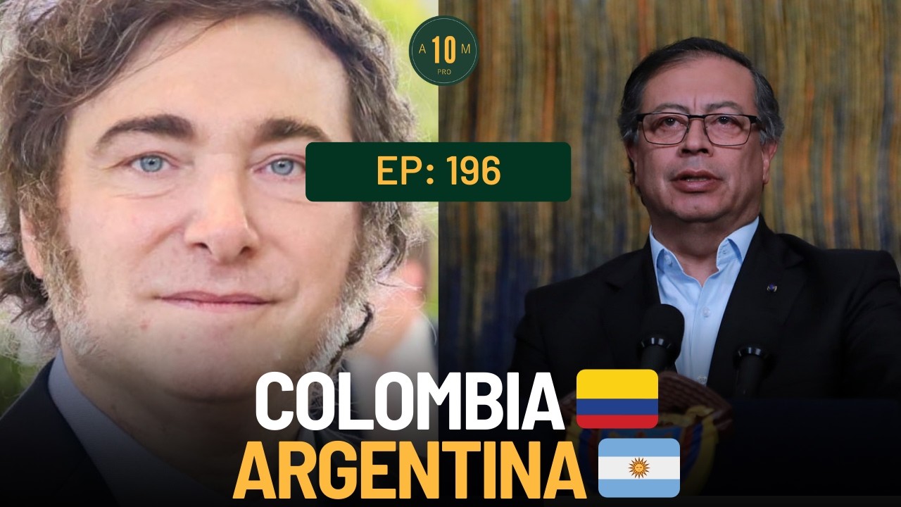 E196: Colombia 🇨🇴 vs Argentina 🇦🇷. Modelo económico y batalla cultural. Hernán, Darío y El Gordo.