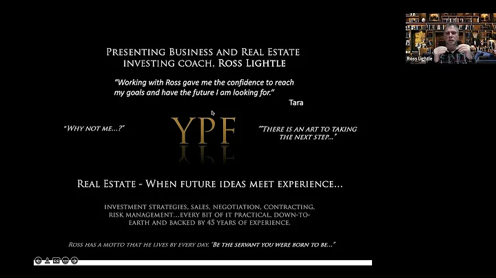 REAL ESTATE SUCCESS PRINCIPLES - ROSS LIGHTLE