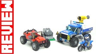 Lego City 60172 Dirt Road Pursuit - Speed Build Review