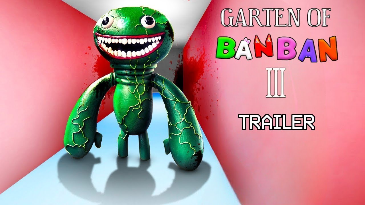 Garten Of Banban 3 - NOVO quarto TRAILER 2023 !! (Reação) 