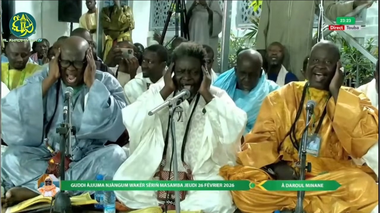 MIDADI Kurel Selection Guddi Ajjuma à Darou Minane Résidence du Khalif des Mourides Ramadan 2026