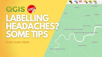 How to fit big labels in small areas in QGIS