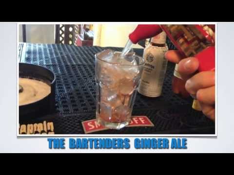 How to Make a "Bartenders Ginger Ale" - Bartending 101