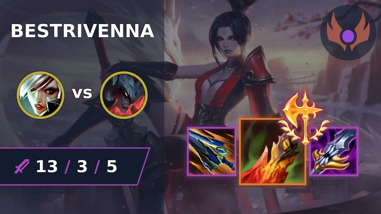 [ BestRivenNA ] Riven TOP vs Aatrox | NA MASTER | LOL Season 2024
