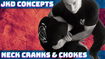 Jeet Kune Do Concepts, Drills and Techniques - Neck Cranks & Chokeholds - Range Transitions
