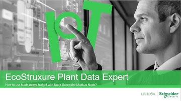 EcoStruxure plant data expert - How to use the Node Aveva Insight