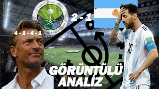 ARJANTİN VS SUUDİ ARABİSTAN GÖRÜNTÜLÜ ANALİZ