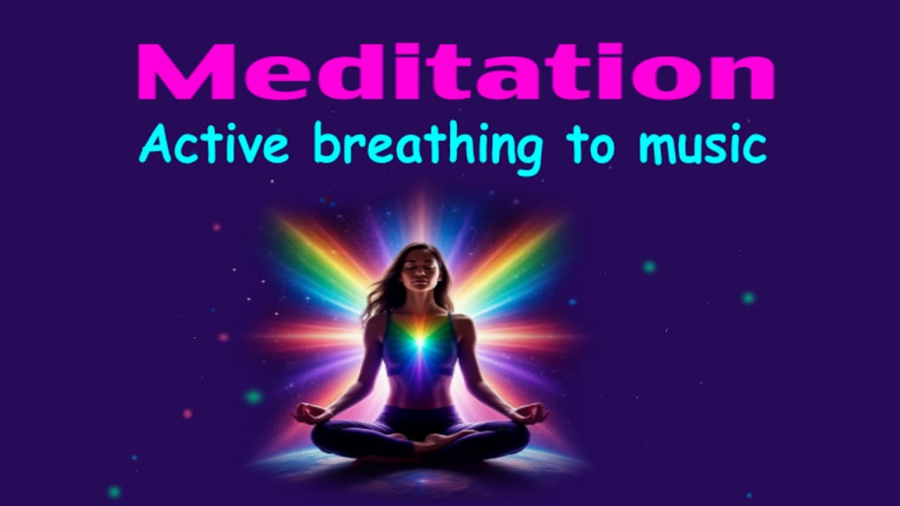 Медитация: Дыхание под музыку и звук потока. Для очищения сознания.