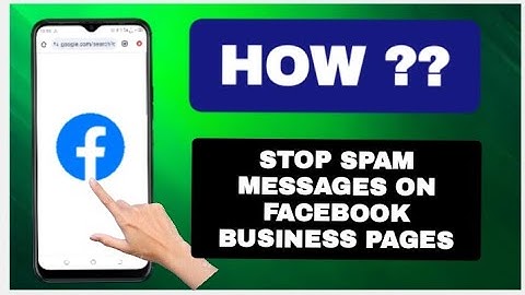 How to stop spam messages on Facebook business pages | Step by step guide.