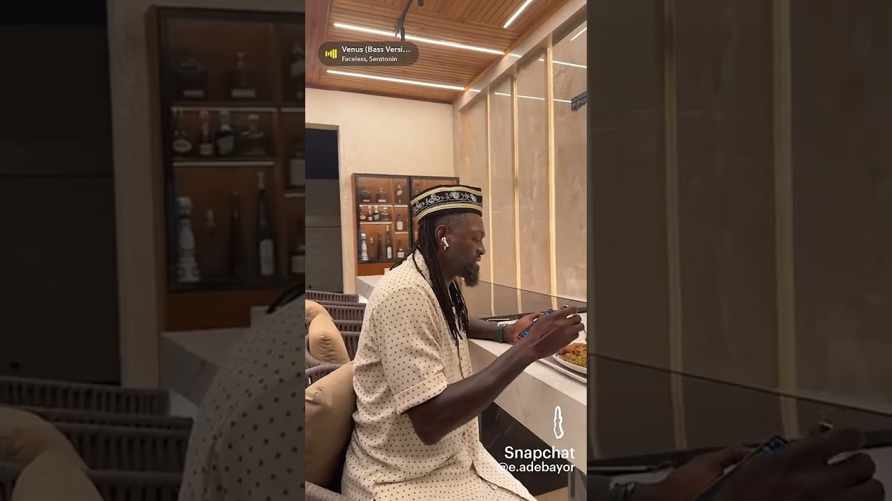 La nouvelle voiture de Sheyi Emmanuel Adebayor