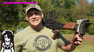 German girl reacts to The BOYS Anti Tank Rifle The WW2 Collarbone Breaker     Kentucky Ballistics