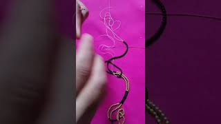 diy/easy jewellery / simple and easy long mangalsutra new design/ handmade mangalsutra making