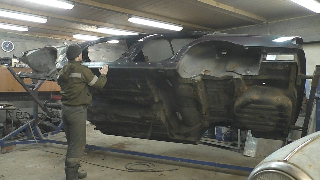 Реставрация BMW E38 ч.5