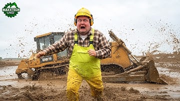 Compilation of Heavy Equipment Mistakes and Amazing Bulldozer Driving Skills #6