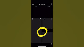 How to add a voiceover to an iMovie on iPhone (super easy) #shorts #tutorial #iphone #imovie #howto