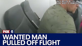 Celebrity Video shows man wanted for lewd acts pulled from plane | FOX 5 News Wealth